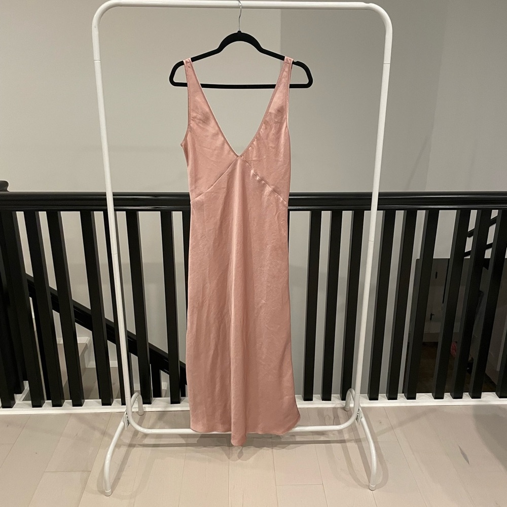 Wilfred Pink Slip Dress